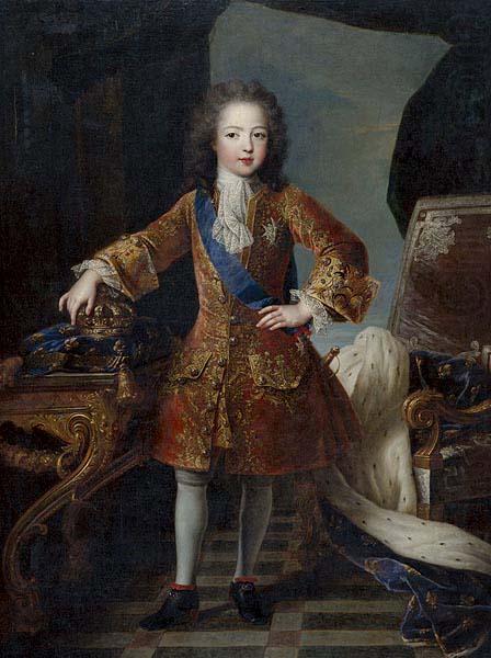 Portrait of King Louis XV of France as child, Circle of Pierre Gobert